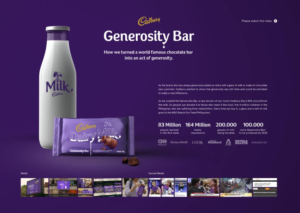 Cadbury Generosity Bar